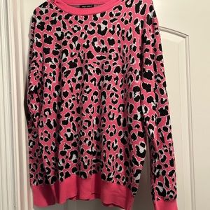 Simply Southern Leopard Print Sweater
